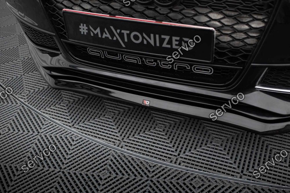 Prelungire bara fata Audi A4 SLINE S4 B8 2012-2016 v6 - Maxton Design