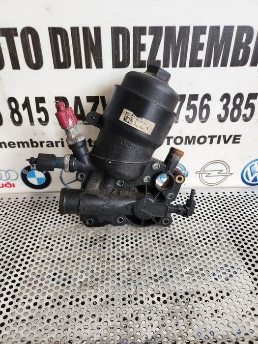 Suport Filtru Ulei Audi A6 4G C7 A8 D4 A7 Q7 Q5 Cayenne Touareg 3.0 Tdi An 2012-2013-2014-2015-2016