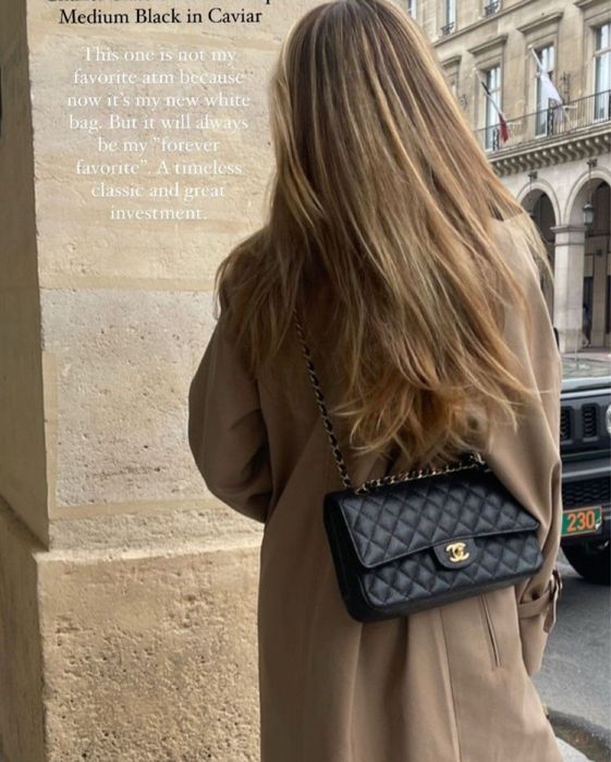 Сумка Шанель икорная кожа