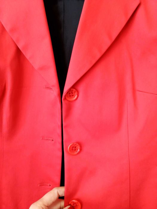 Червено сако , спортно-елегантно сако Betty Barclay , размер L