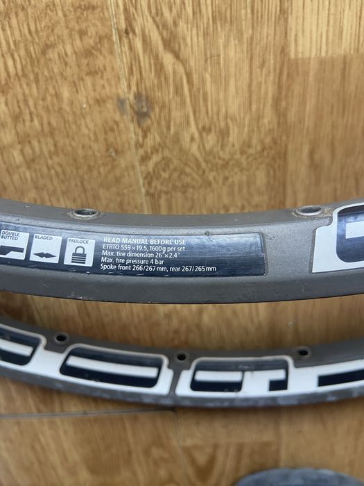 Jante DT Swiss 26” MTB – Set 2 bucăți