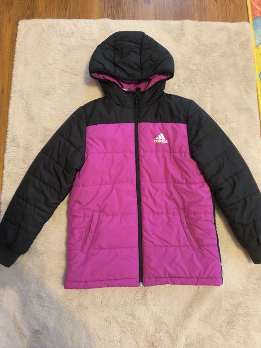 Geaca Adidas, mov și negru