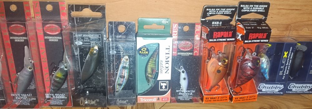 Rapala,Lucky Craft, illex,Duo щука ,сом , кефал,бяла, пъстървa,костур