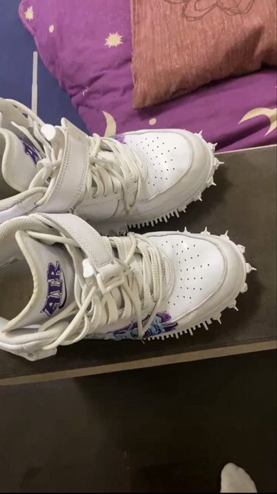 Vand Air Force 1 Off White Graffiti White