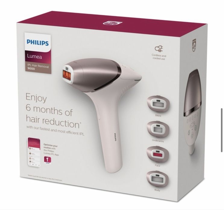 Фотоэпилятор Philips lumea 9000