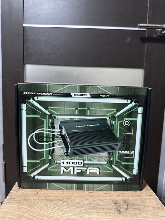 Сабвуфер Pioneer pride 12” и усилитель Deaf Bonce MFA 1.1000