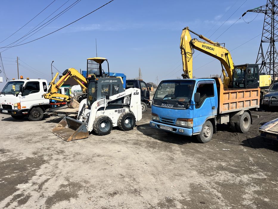 Услуги мини Погрузчика Бобкат