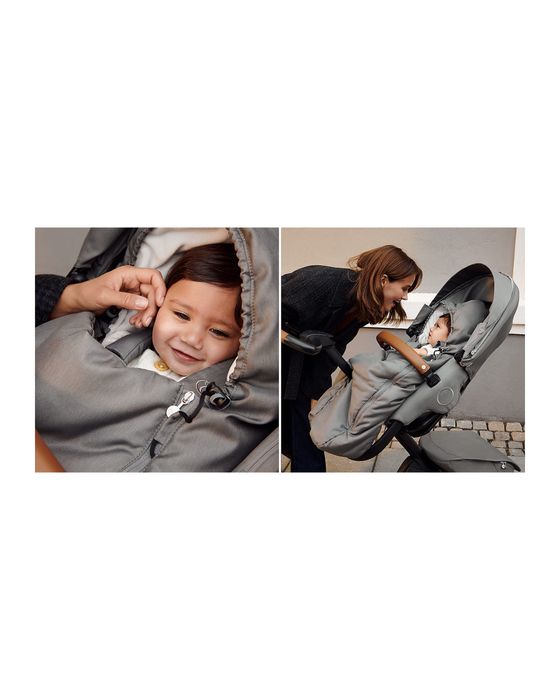 Зимно чувалче Stokke и ръкавици за количка Jane