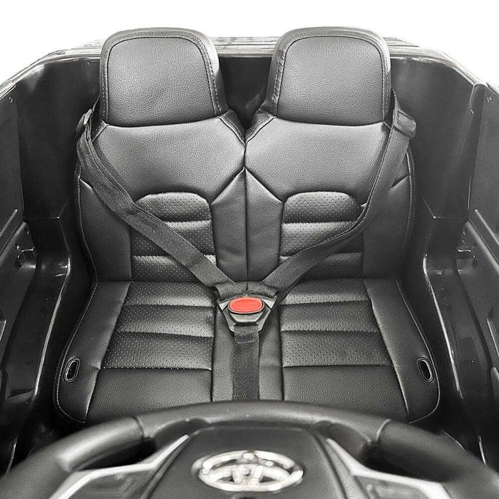 Masinuta electrica pentru copii de politie Toyota Land Cruiser, Numar auto personalizat CADOU