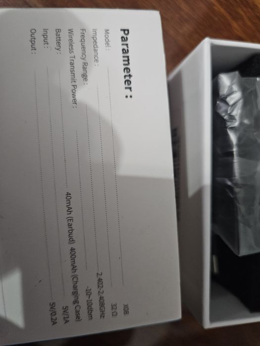 Căști wireless X8 - Noi