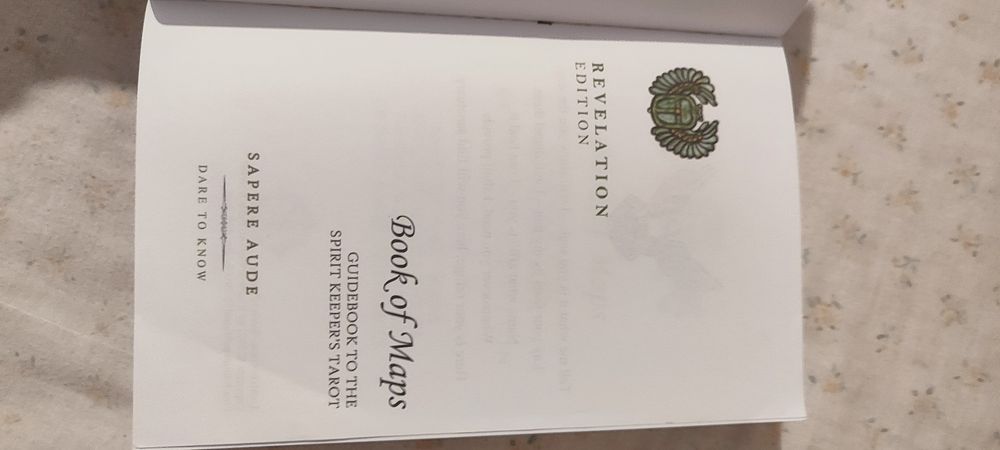 Vand pachet carti tarot .Book of Maps si Book of Readings