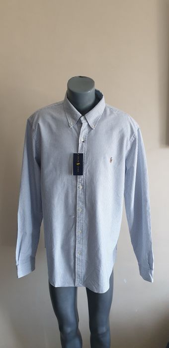 POLO Ralph Lauren Slim Fit Cotton / 2XL НОВО! ОРИГИНАЛ! Мъжка Риза