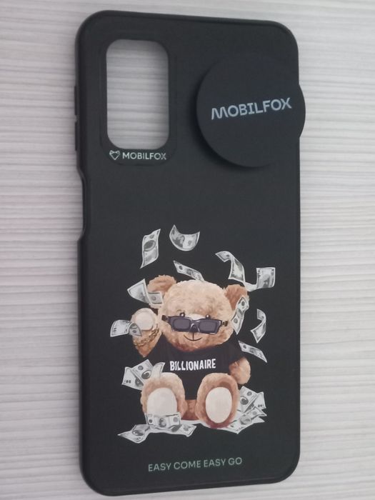 Husa mobilfox+breloc+pop socet model Samsung 32 5G