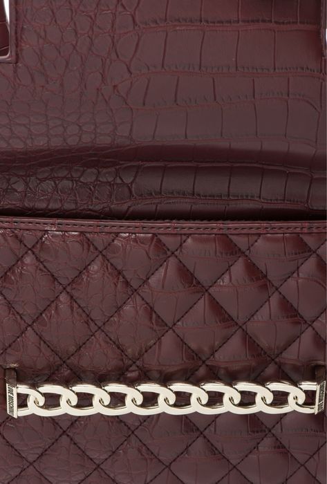 100% Love Moschino Чанта с екзотичен релеф