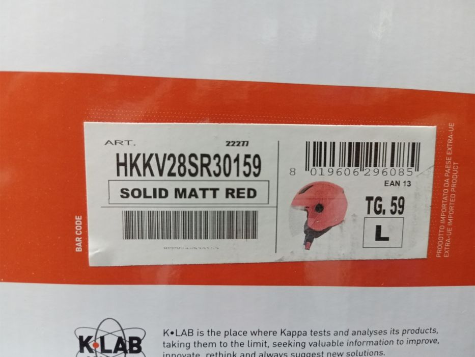 Нов шлем за скутер Kappa