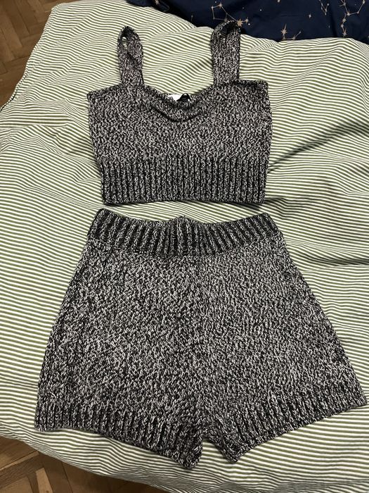 Дамски плетен сет от две части на Zara