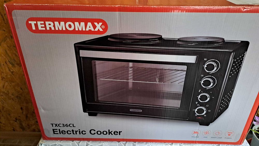 електричеська готоварська печка TERMОMAX TXСЗОCL. .