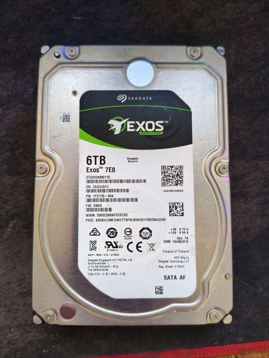 Жёсткий диск 6т новый