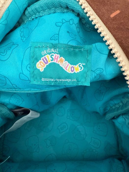 Детска раница и меки слушалки Squishmallows нов