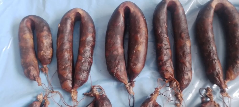 Копчёная конина.