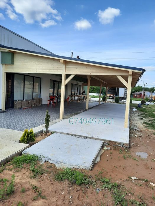 Foisoare terase din lemn pentru curte și gradina