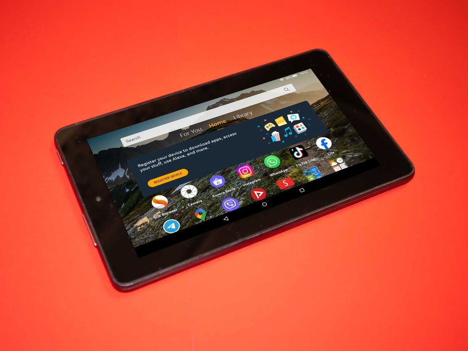 Amazon Fire 7 5th gen WiFi таблет - Работещ, Тестван, Бърз и стабилен