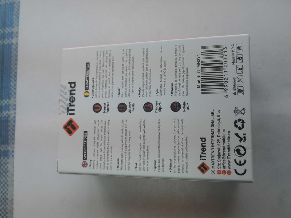 Suport telefon magnetic cu prindere grila aer