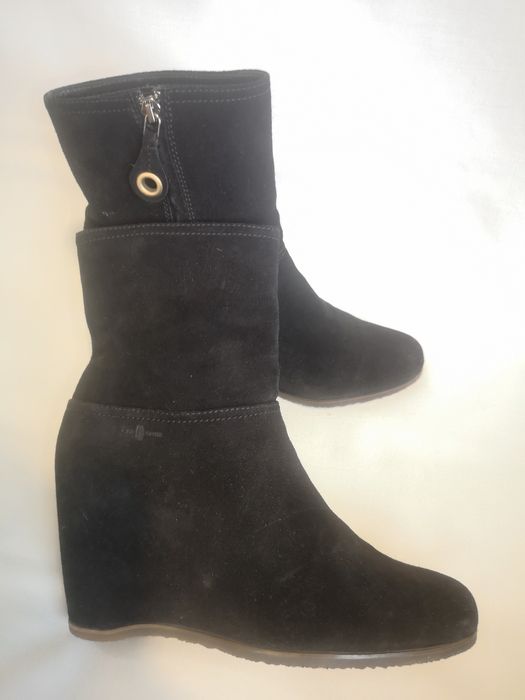 Caro Shoe, боти естествен велур, номер 38