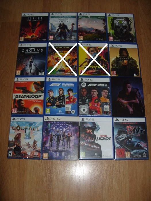 Игри за PlayStation 5, PS5 Част 3 - 25 € за брой