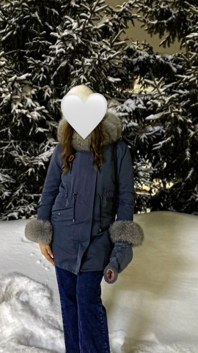 Продам парку очень теплая