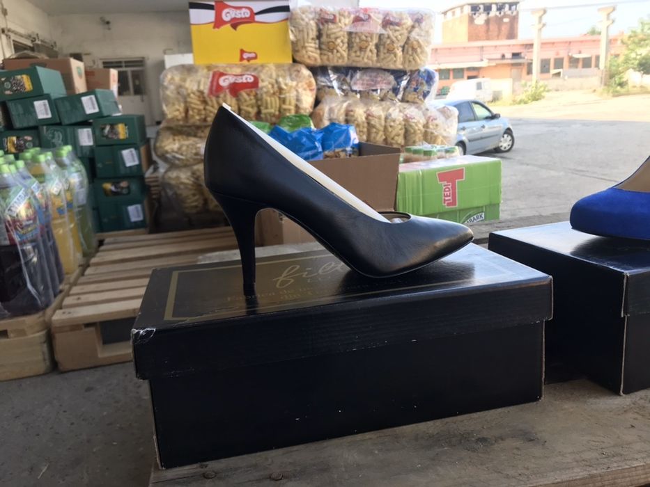 Botină damă din piele