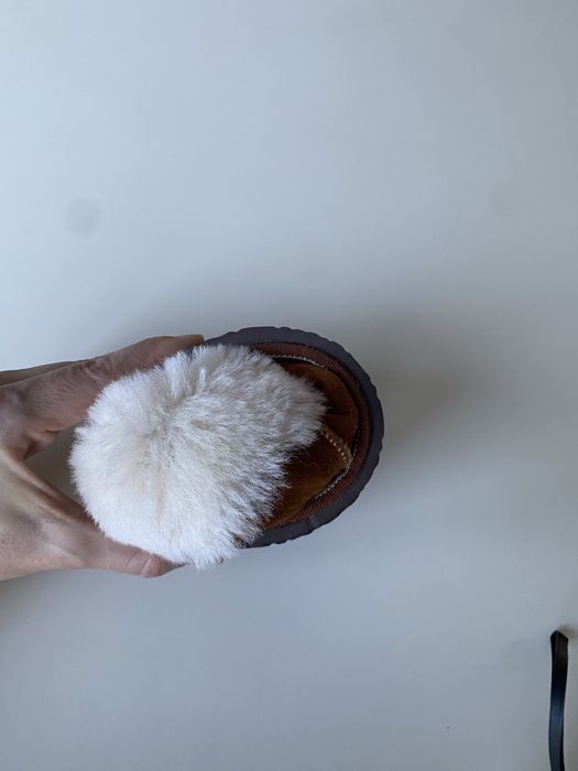 Пантофи кожени/вълнени, рр29/30