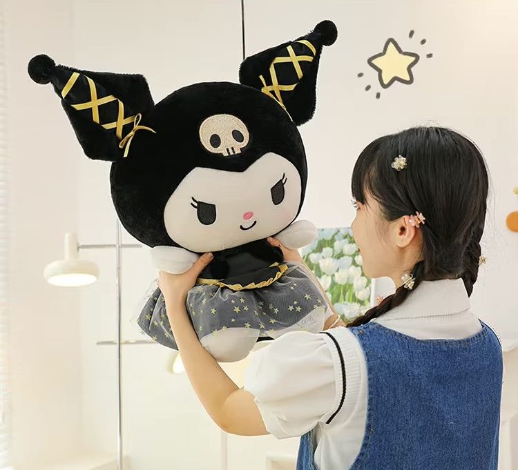 Голяма Плюшена играчка Куроми Kuromi 50cm