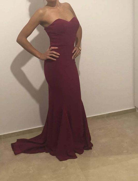 Rochie fucsia roz închis 36 S