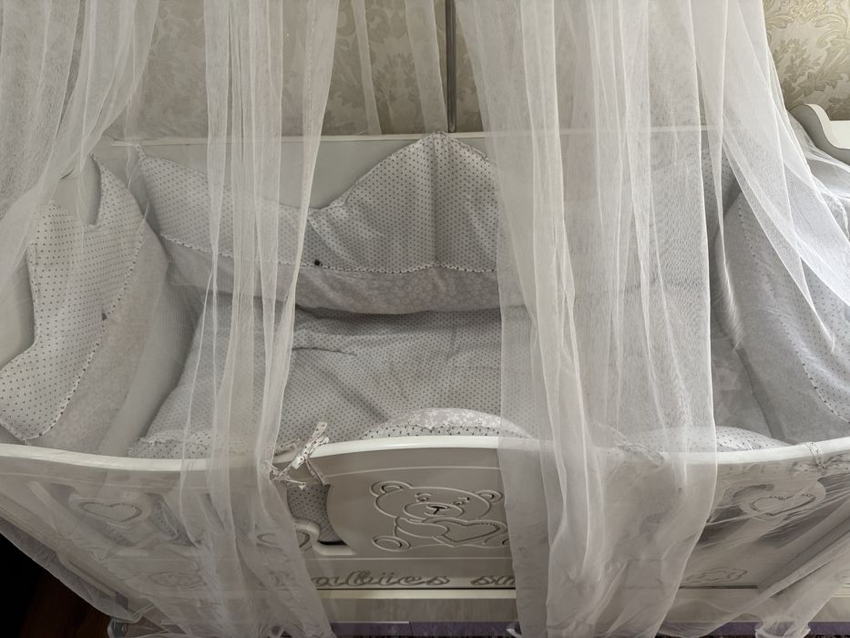 Детская кровать + Колыбельная