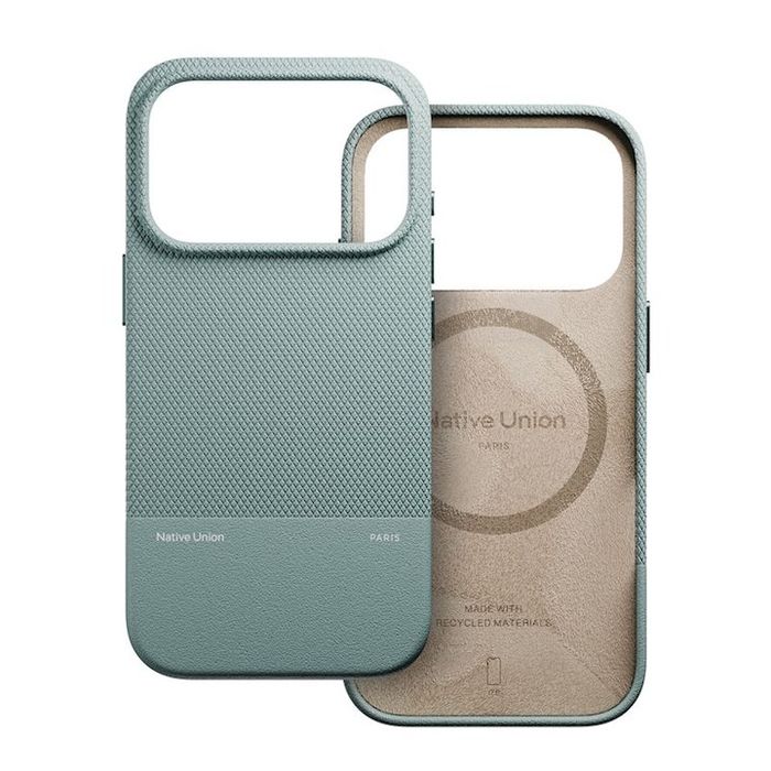 Калъф Native Union шистово зелен за iPhone 17 Pro Max