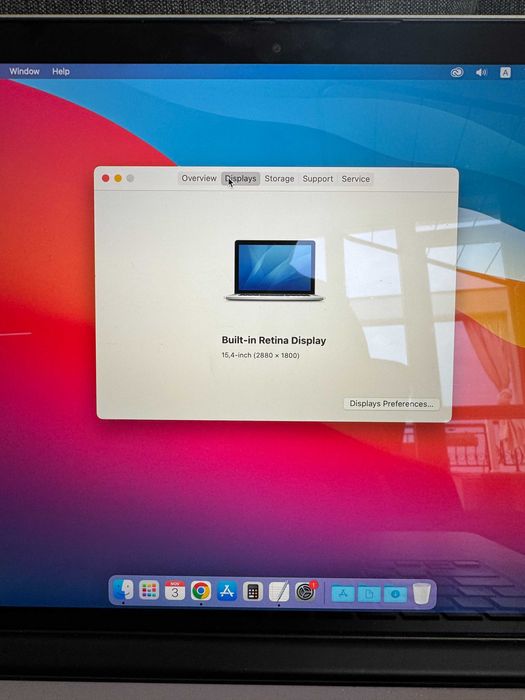 MacBook Pro Retina A1398