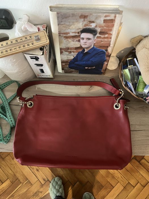 Geanta superba din piele Anna Cori noua fara eticheta