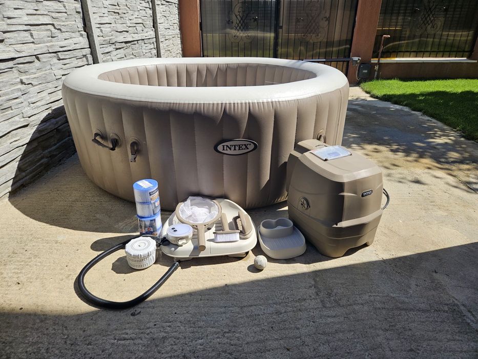 Jacuzzi Piscina Intex Spa + Accesorii
