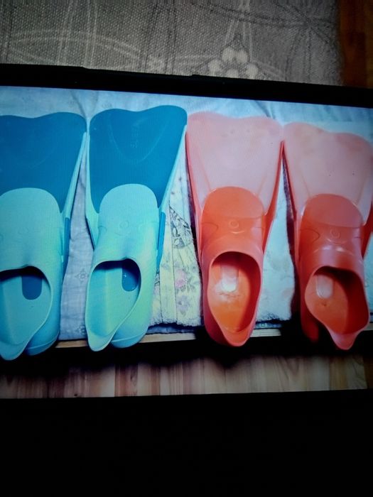 Плавници  използвани 5-6 пъти.