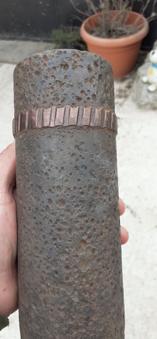 Tub gol proiectil ww1 ww2  armata  germană