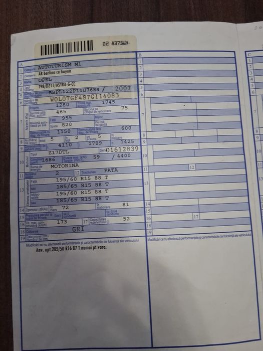 Se vinde Opel Astra