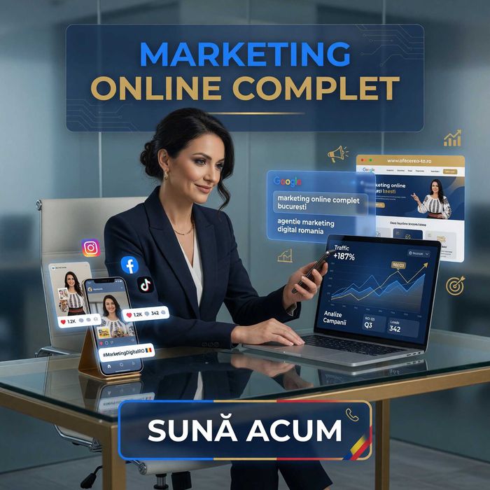 Web Design, Identitate Vizuală și Publicitate Online la Cheie
