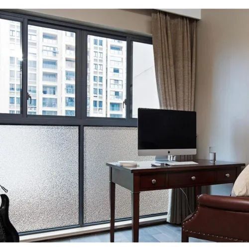 Матирующая пленка на окна.

С ее помощью вы сможете изменить привычный