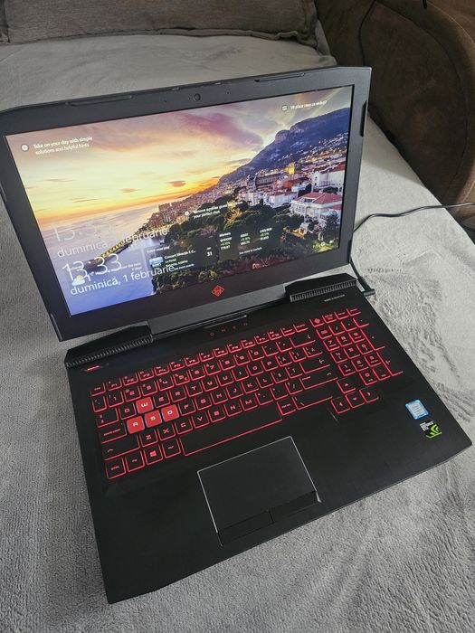 Laptop Gaming HP OMEN 15 – i7-7700HQ, 16GB RAM, SSD + HDD, GTX 1050