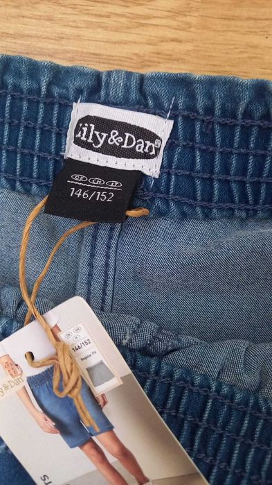 Pantaloni scurti copii Lily & Dan marimea 146/152 NOI cu eticheta