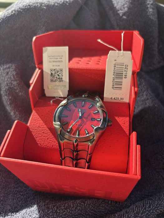 Vand ceas Diesel Vert red.