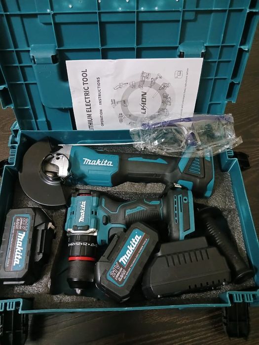 Шуруповёрт   с болгаркой