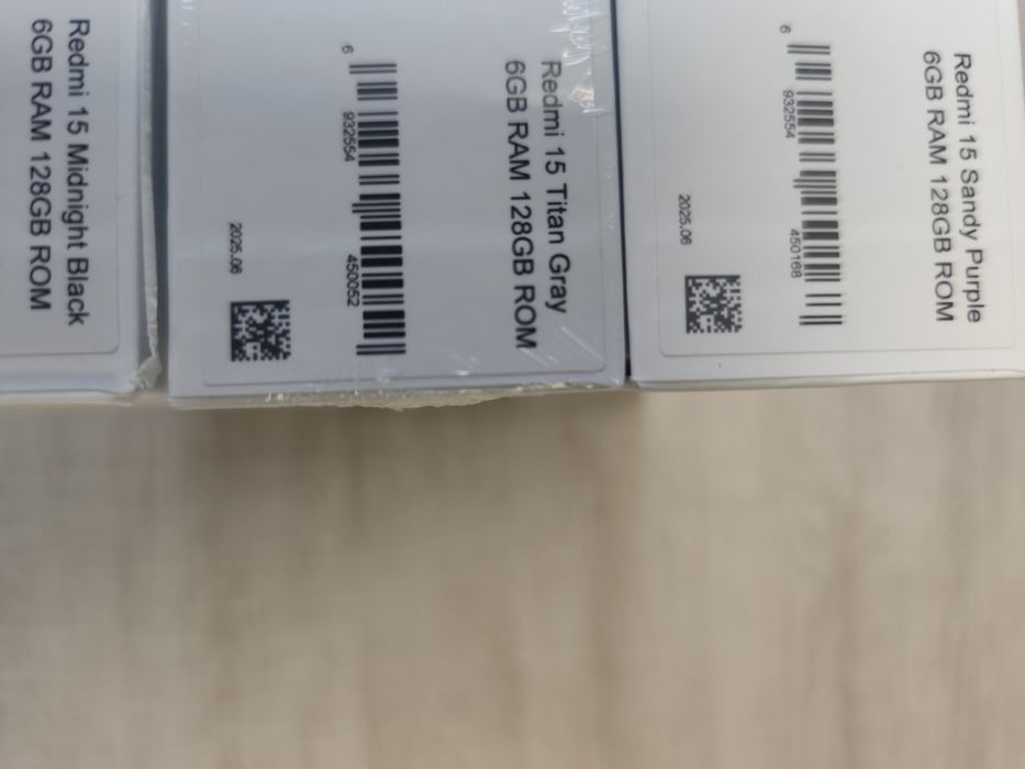 НОВ! Xiaomi Redmi 15 128GB 6RAM  2г. Гаранция!