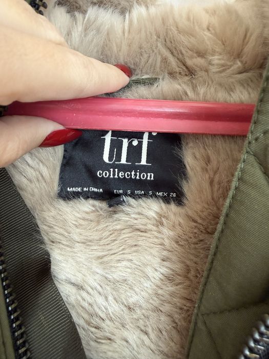 Зелено яке тип парка Zara